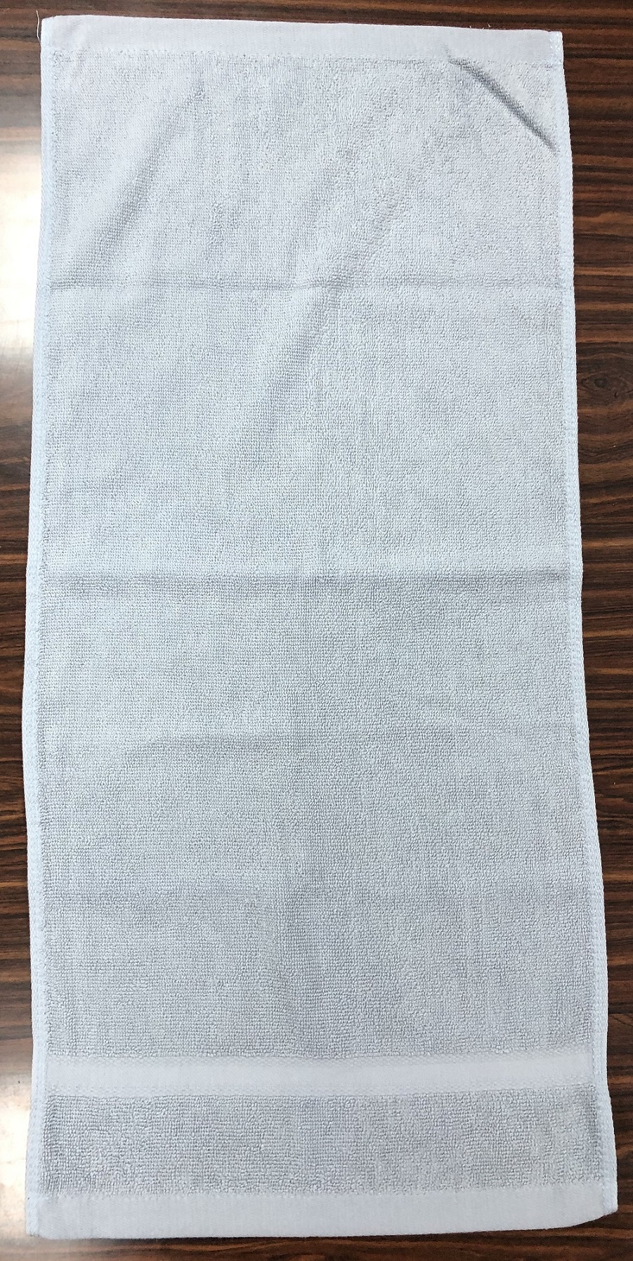 素色緞檔毛巾