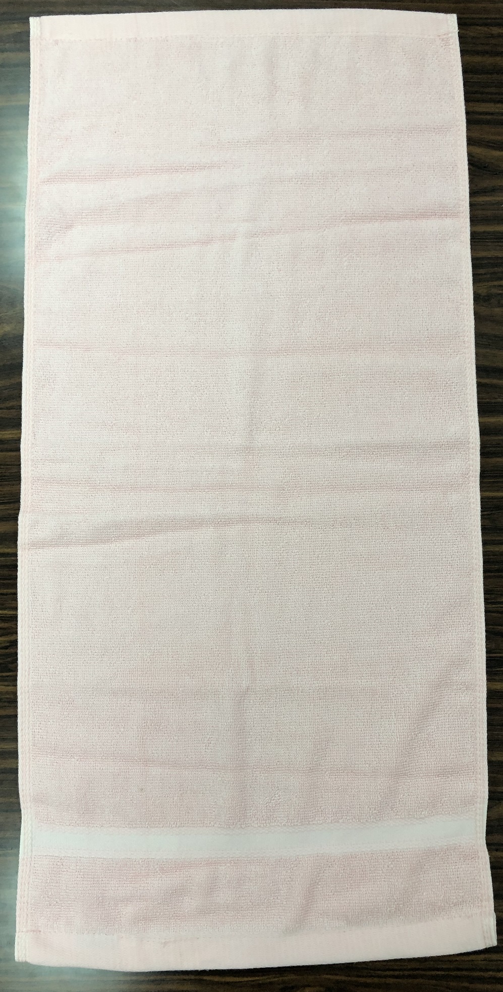 素色緞檔毛巾
