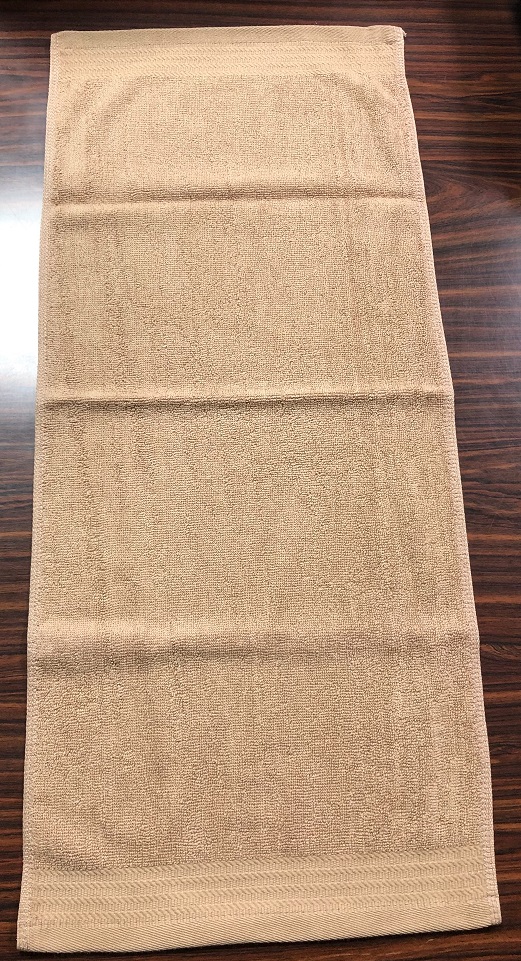 素色緞檔浴巾