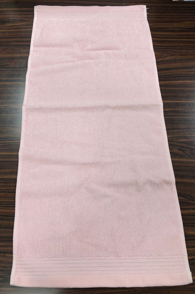 素色緞檔浴巾