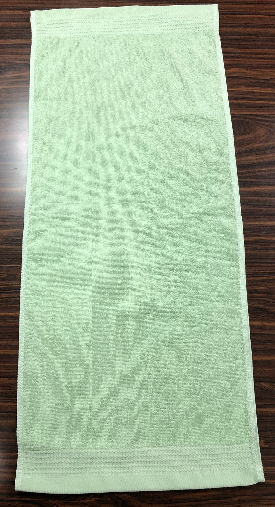 素色緞檔浴巾