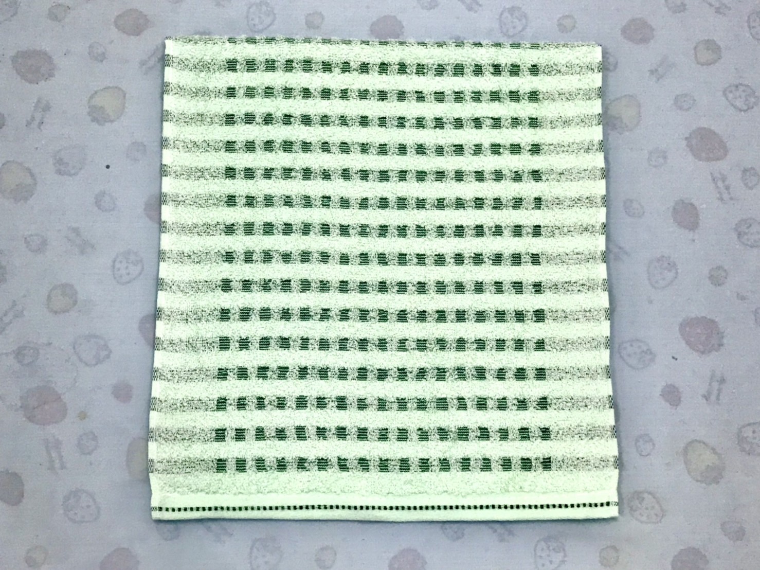 無撚方格彩條毛巾