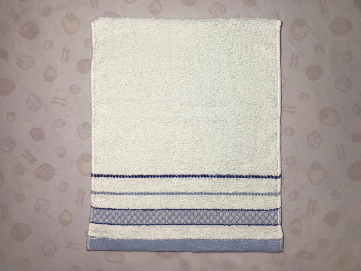 凌型緞條毛巾