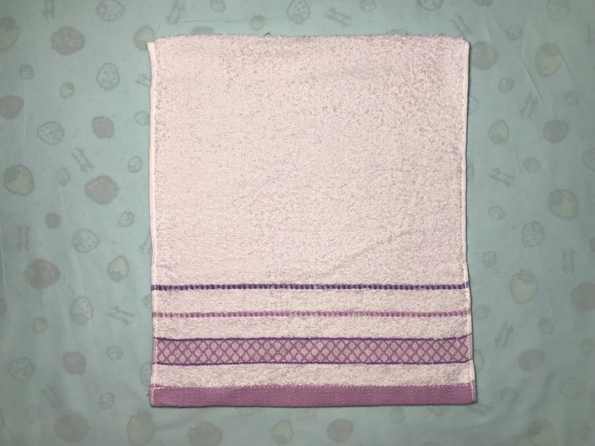 凌型緞條毛巾