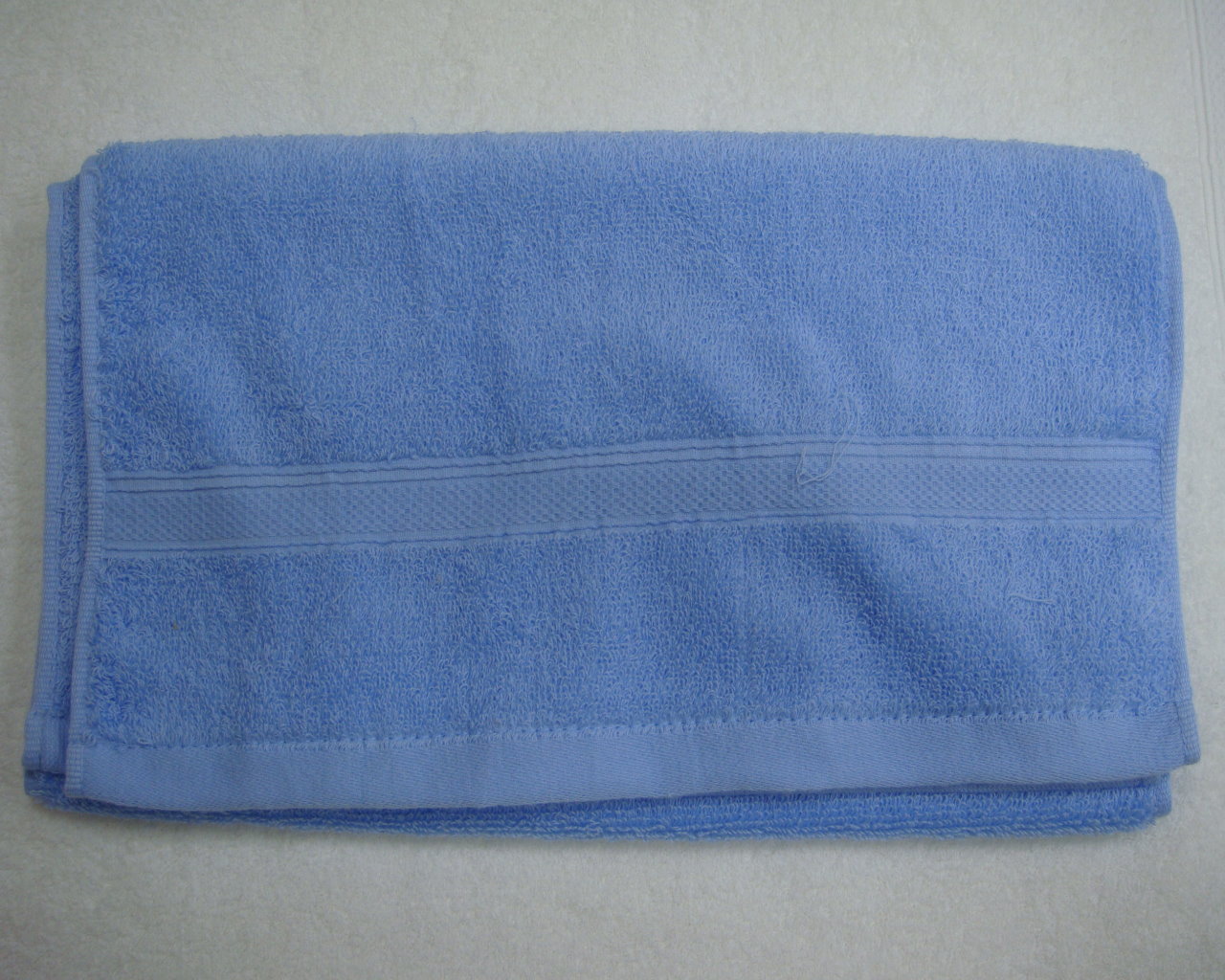 MO740美國棉素色緞條毛巾