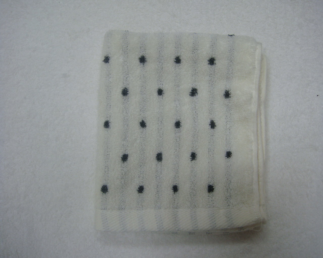 MO665美國棉色紗圓點方巾