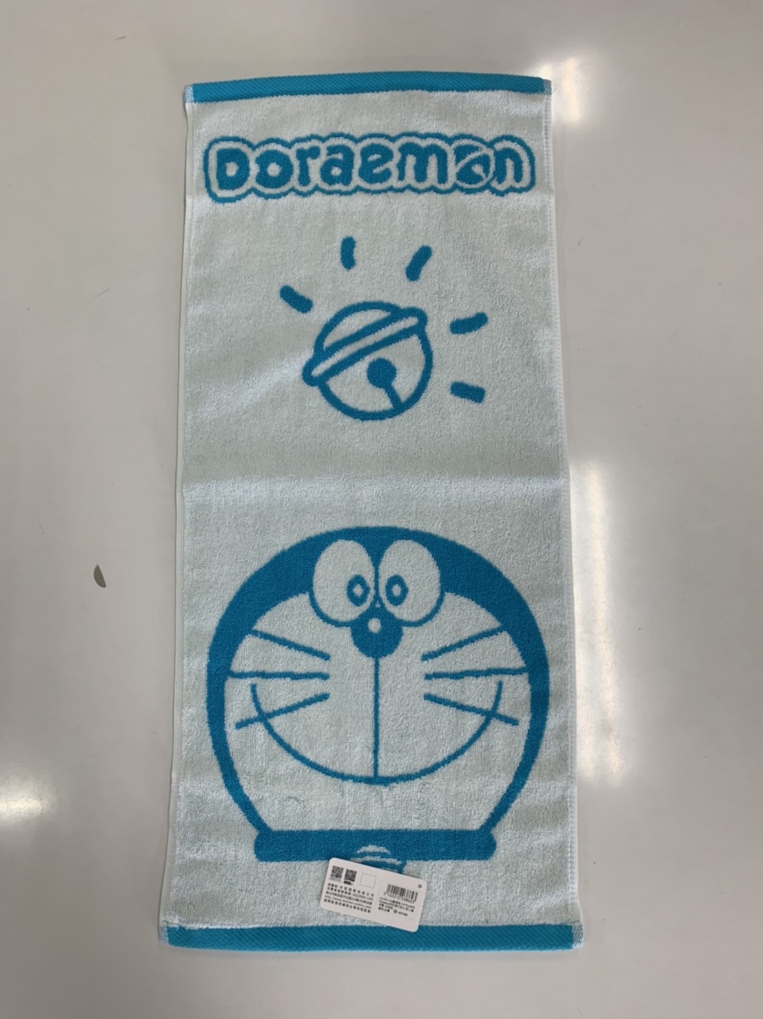 DA304-1Doraemon 色紗緹花毛巾-好心情