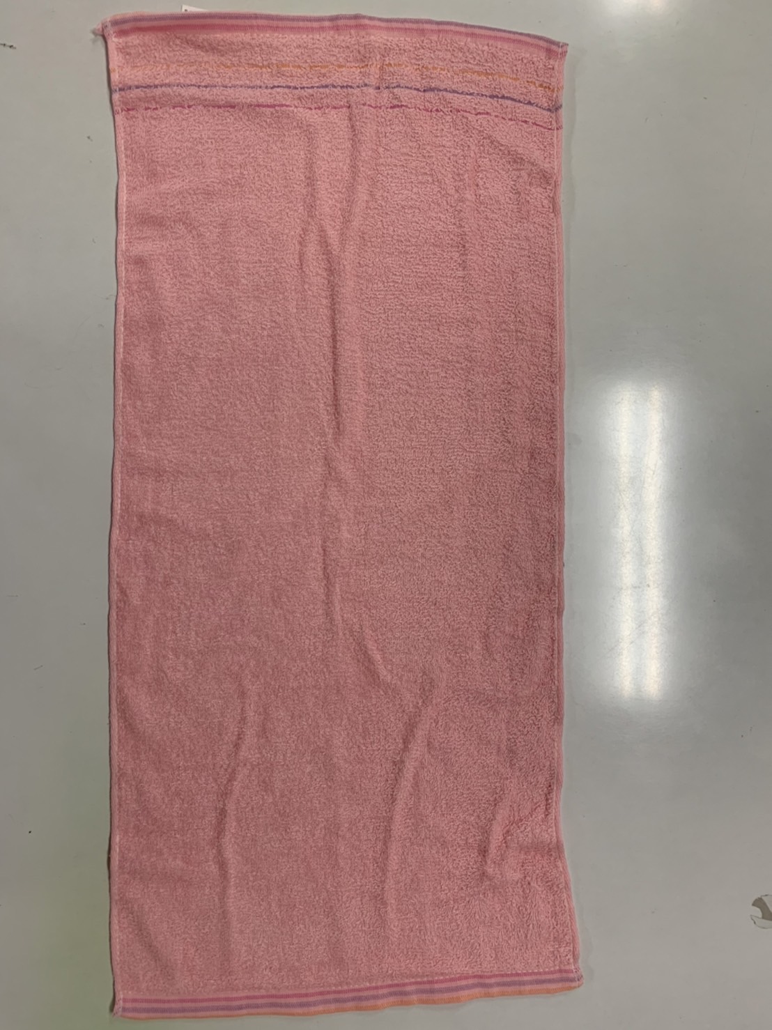 CA1507-2素色條紋毛巾3入