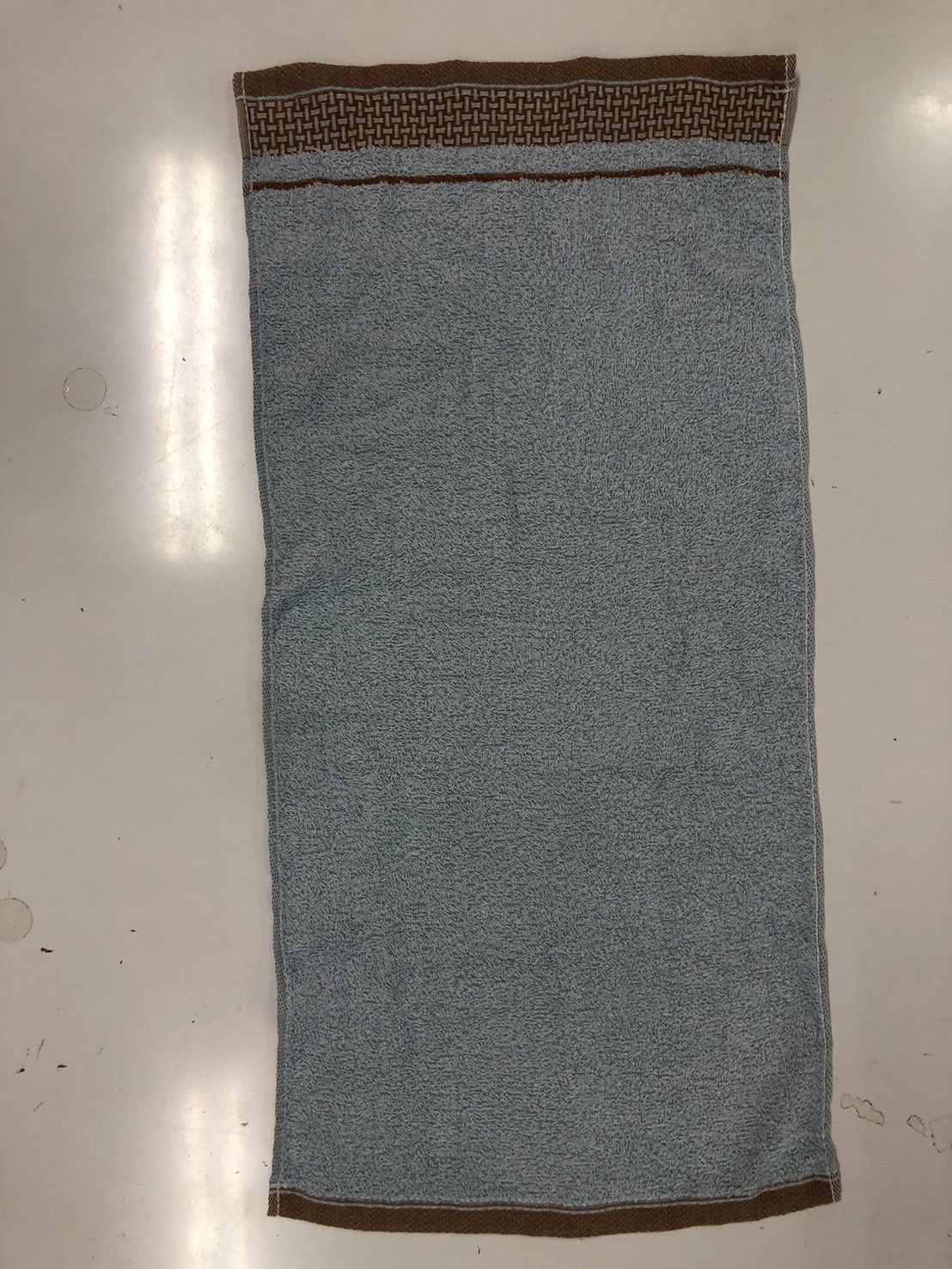 TA3123-1 茶葉碳方格紋毛巾