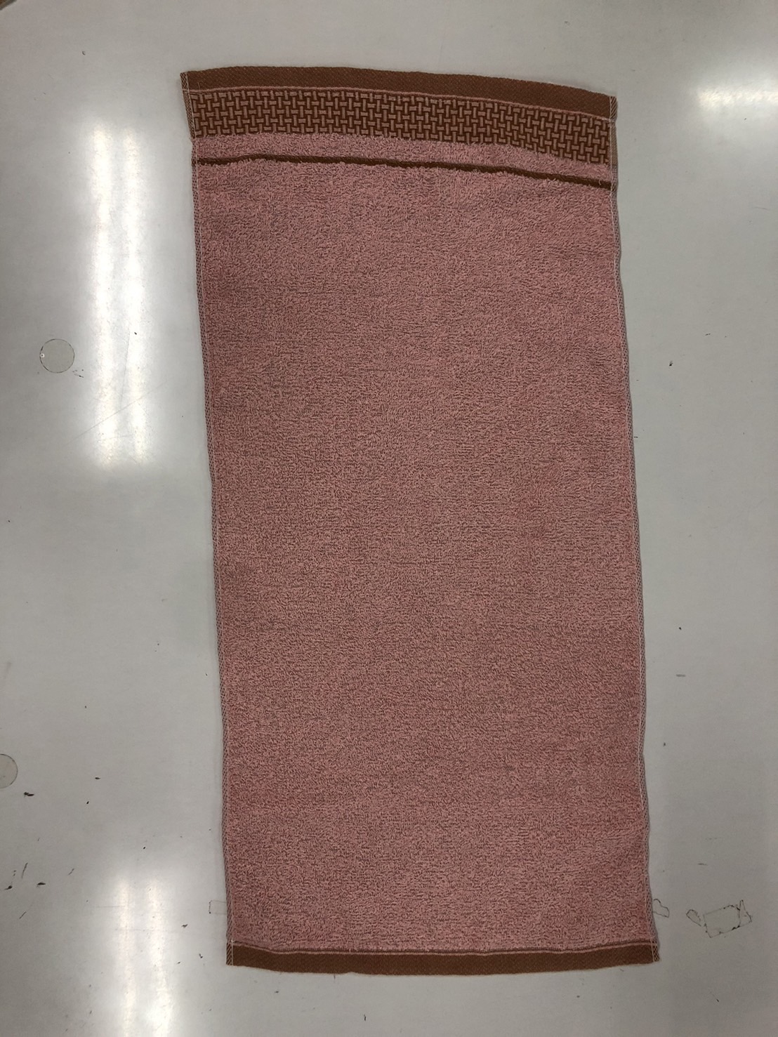 TA3123-2 茶葉碳方格紋毛巾