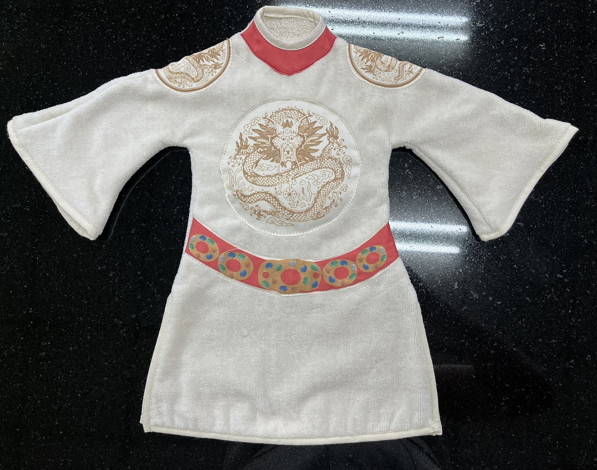 明太宗文皇帝常服擦手巾