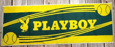 Playboy運動毛巾(網球)