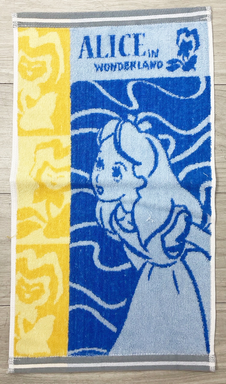 愛麗絲夢境探險洗臉巾
