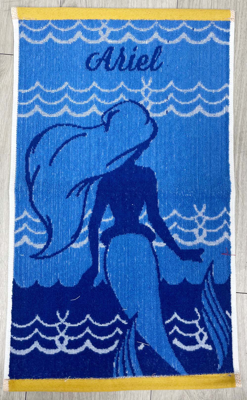 藍海美人魚洗臉巾