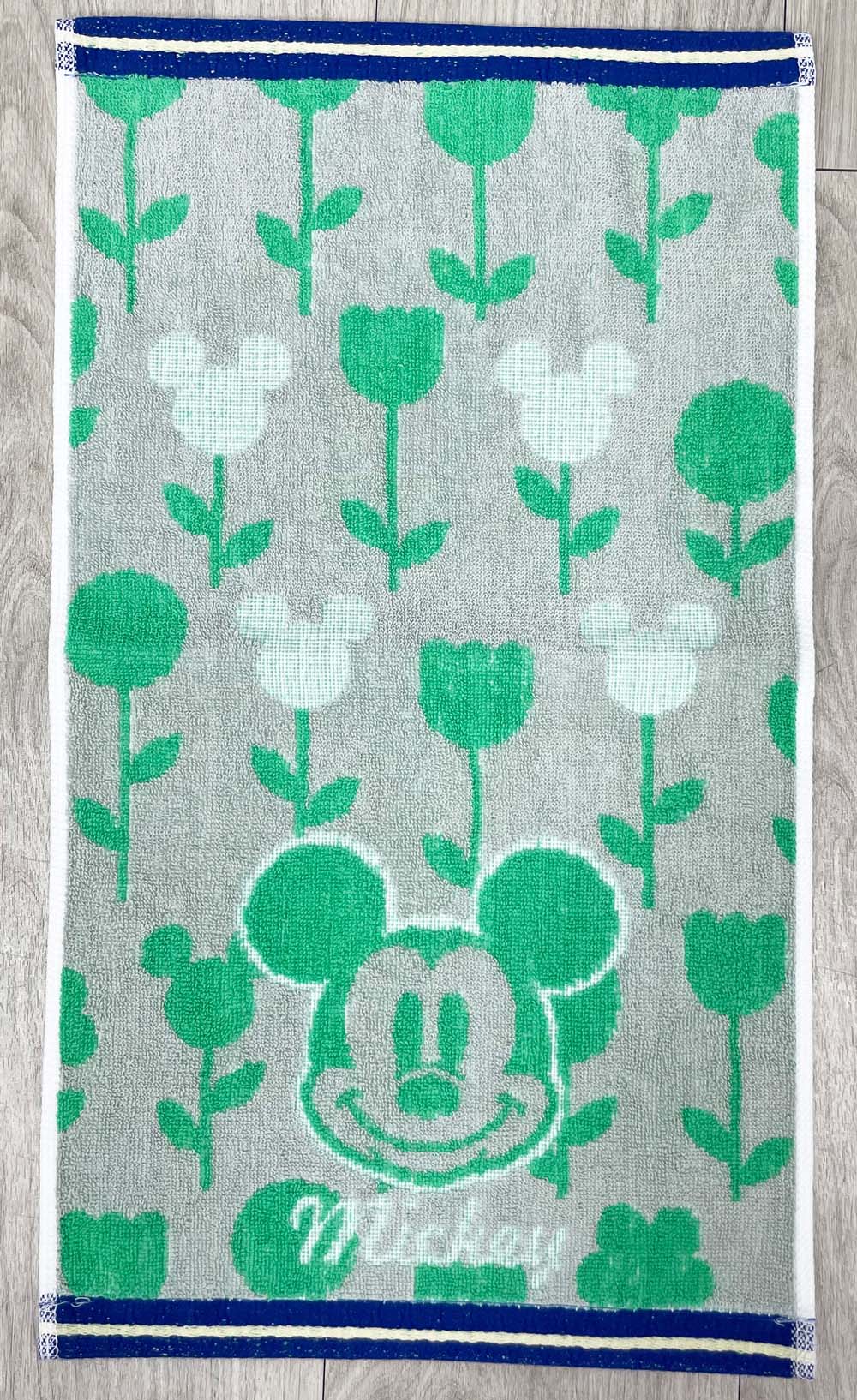 花卉米奇洗臉巾