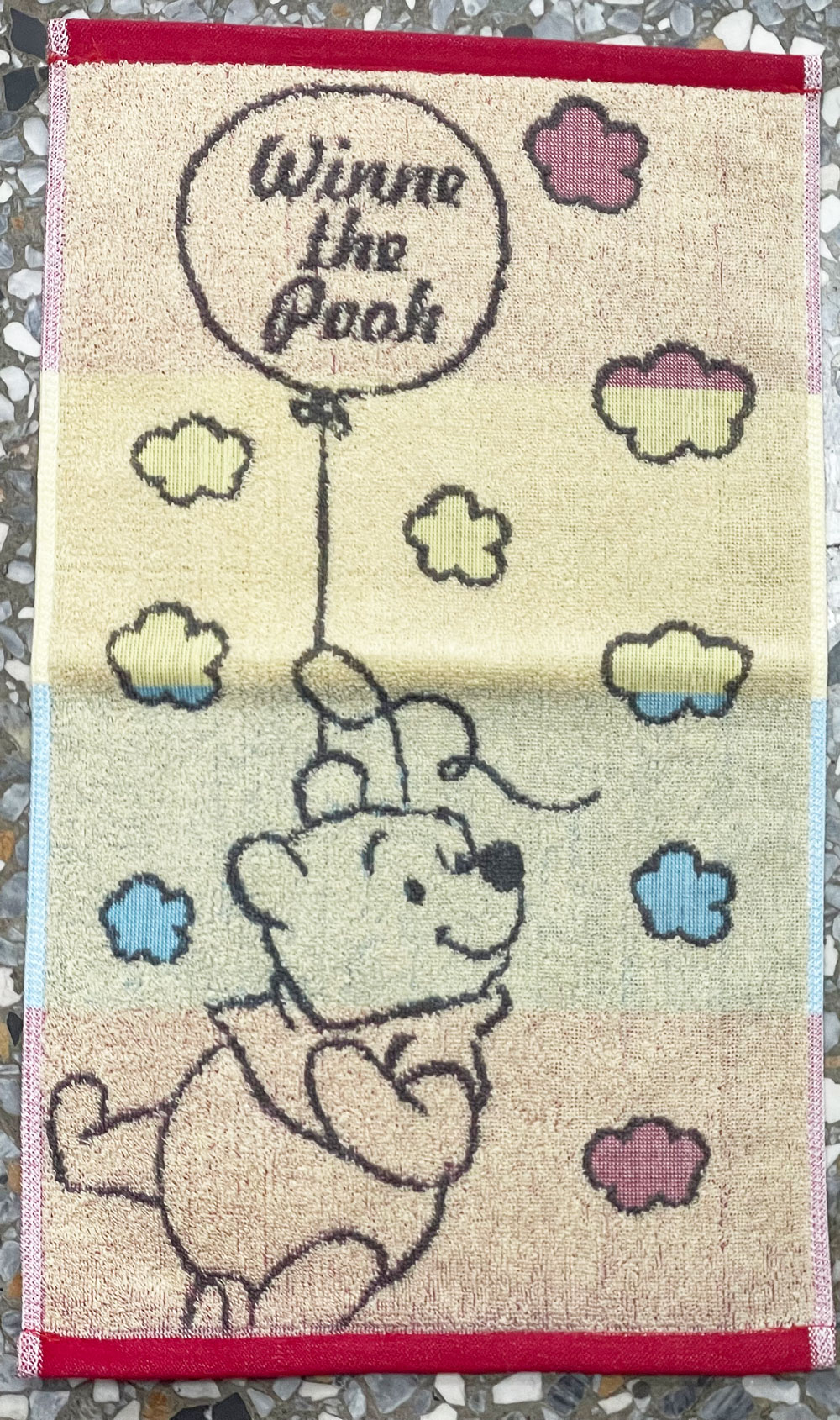 雲彩維尼洗臉巾