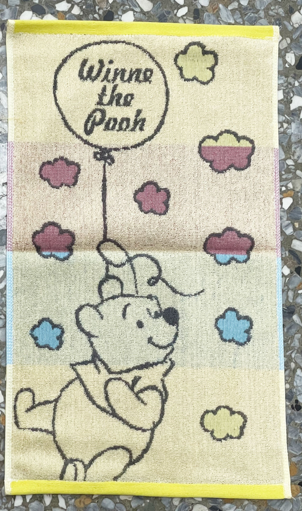 雲彩維尼洗臉巾