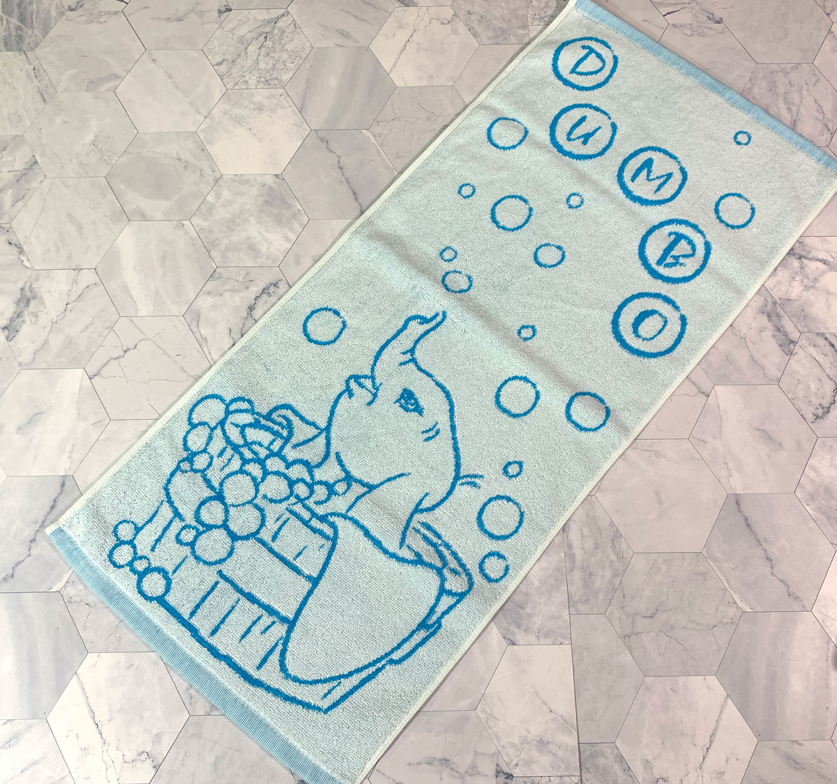 迪士尼色紗毛巾-2
