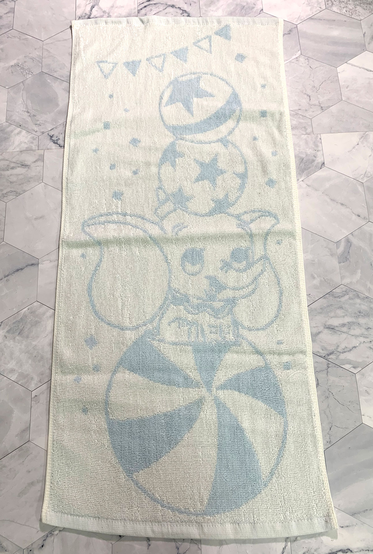 迪士尼色紗毛巾