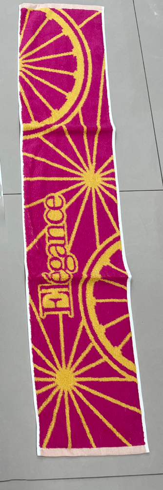 色紗提花運動巾