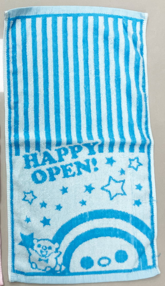 OPEN將洗臉巾