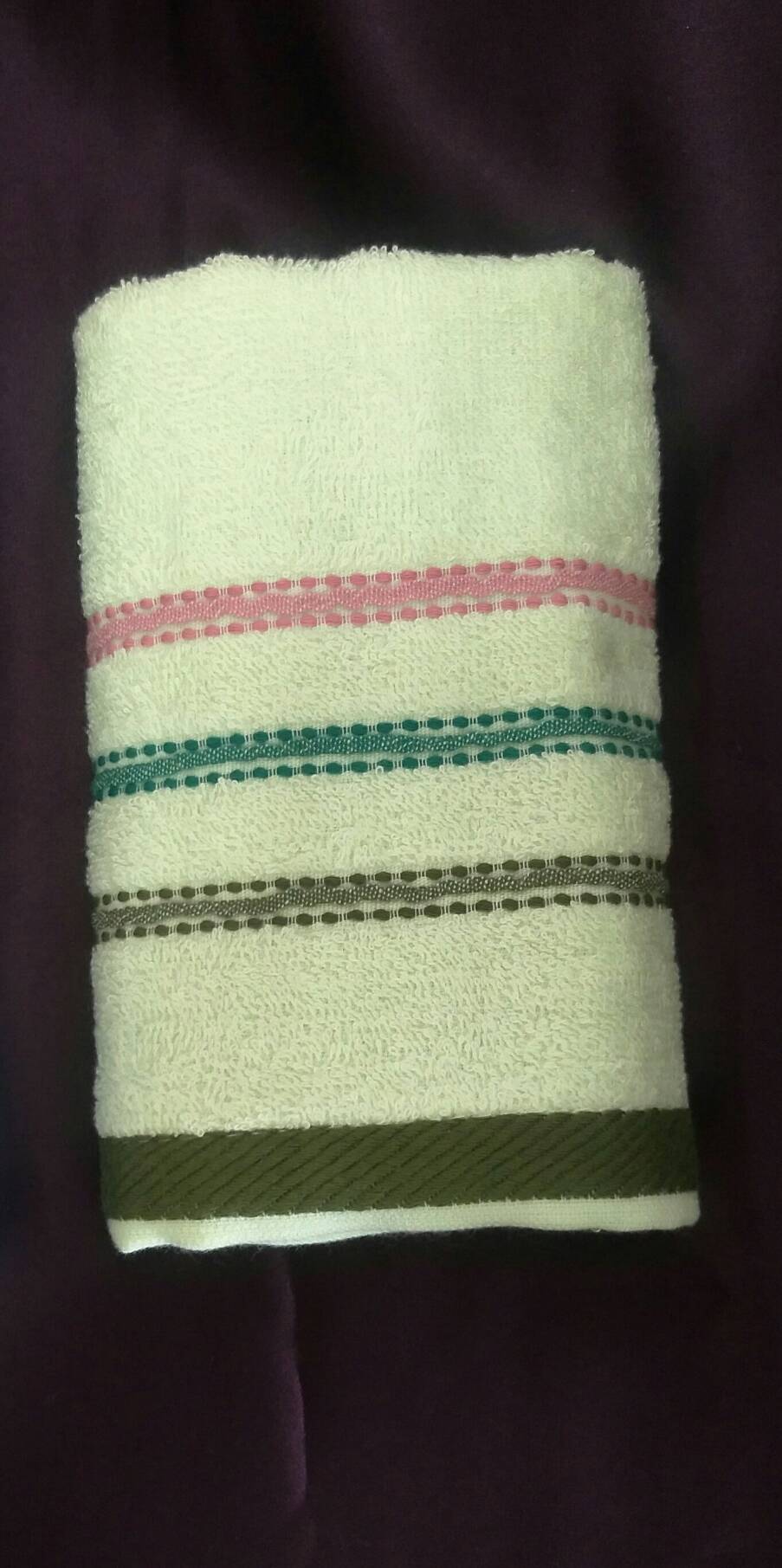 麻織條毛巾