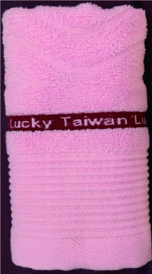 lucky波浪提花毛巾