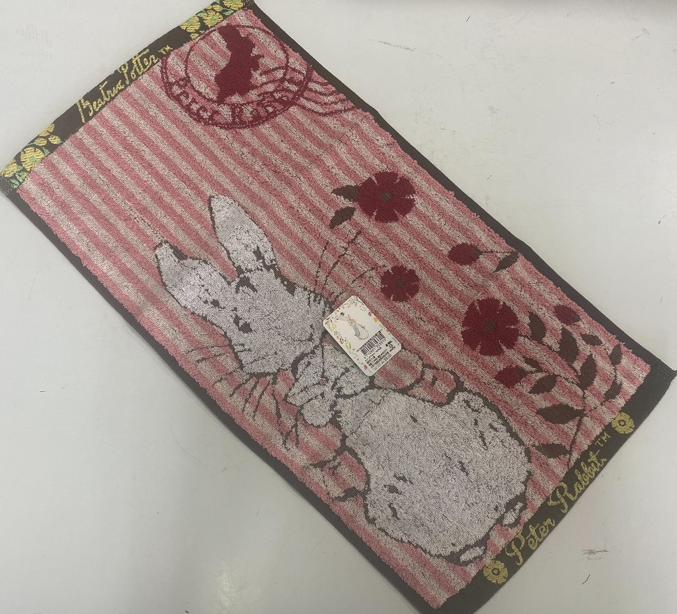 PR1688彼得兔四色緹花童巾