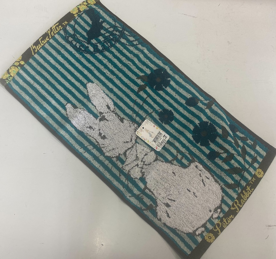 PR1688彼得兔四色緹花童巾