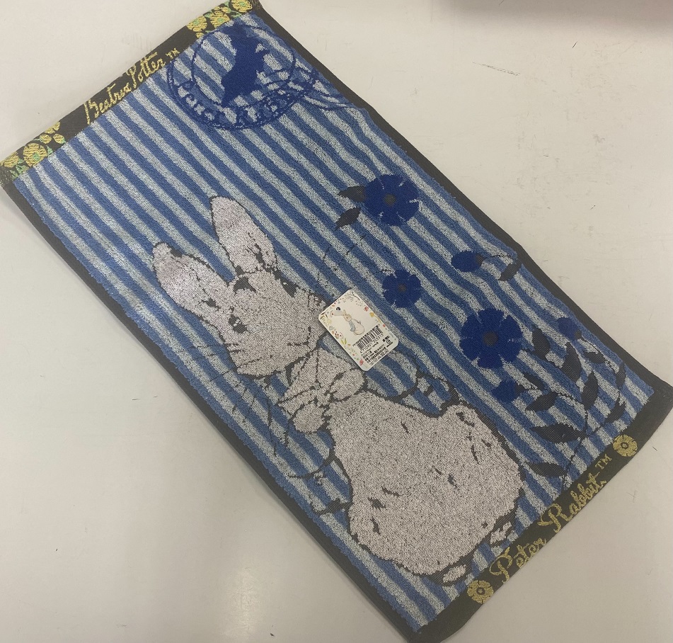 PR1688彼得兔四色緹花童巾