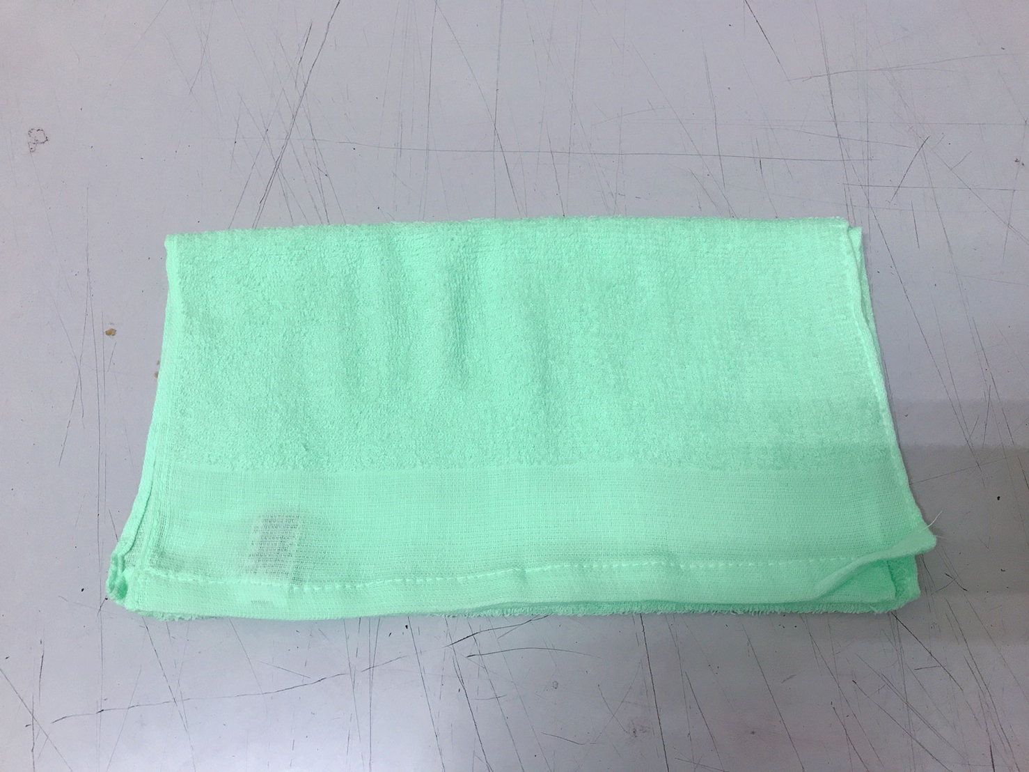 素色毛巾