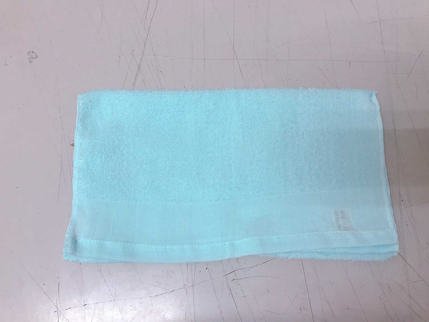 素色毛巾