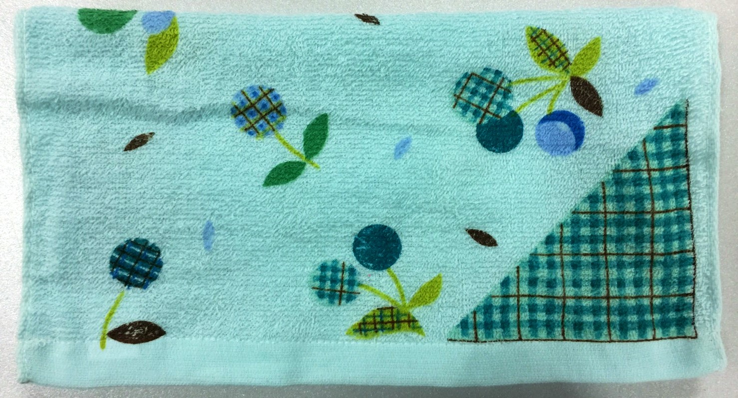印花毛巾