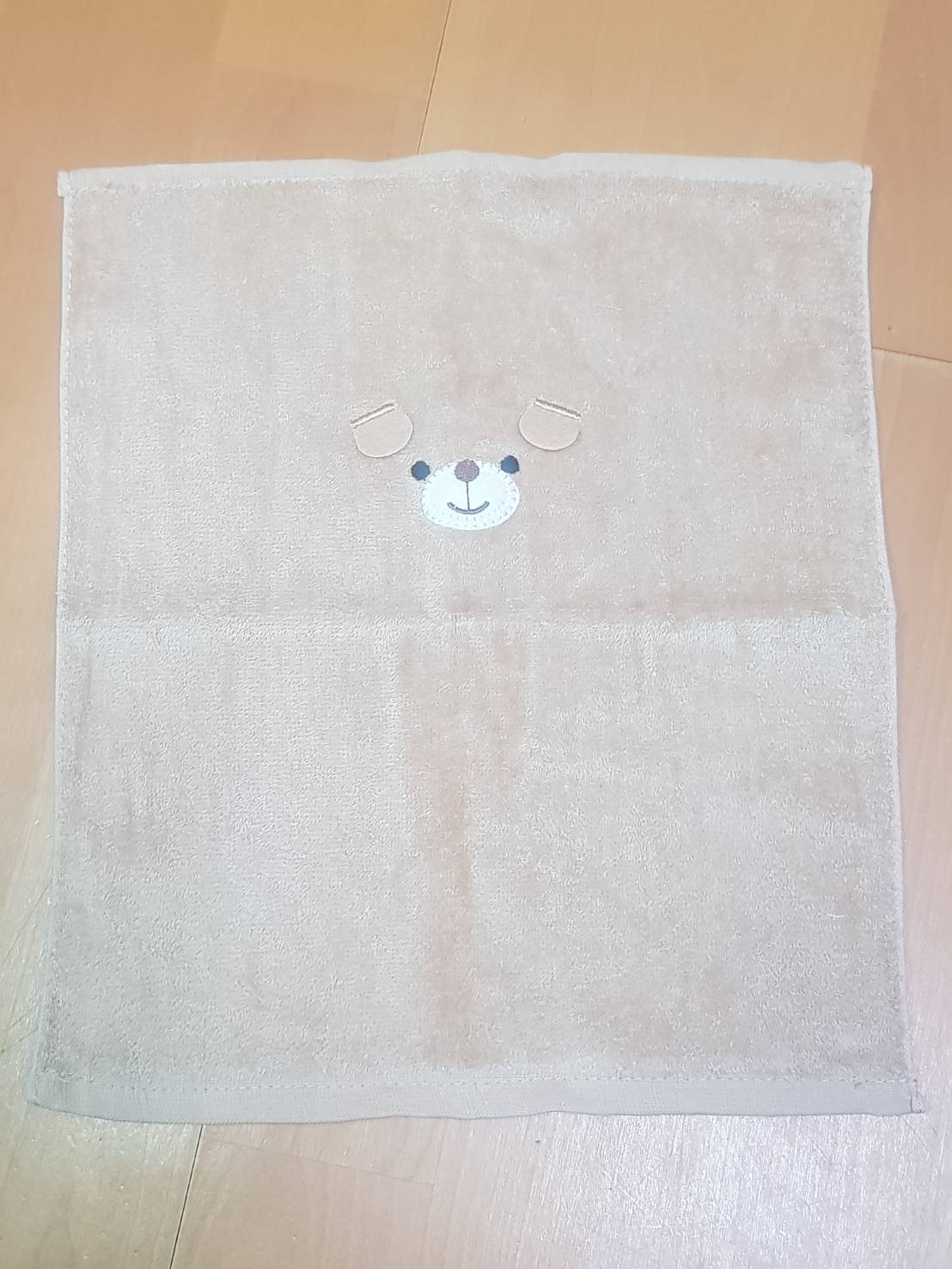 DIY熊方巾