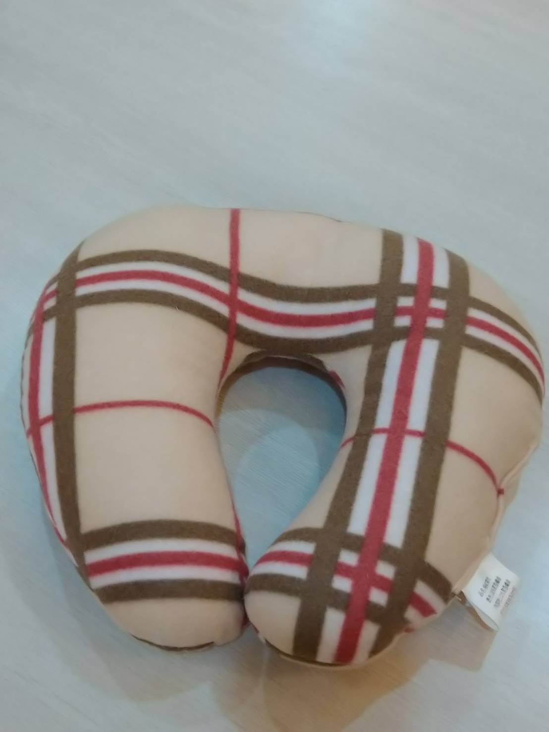 格紋頸枕(長 32公分*寬 30公分)
