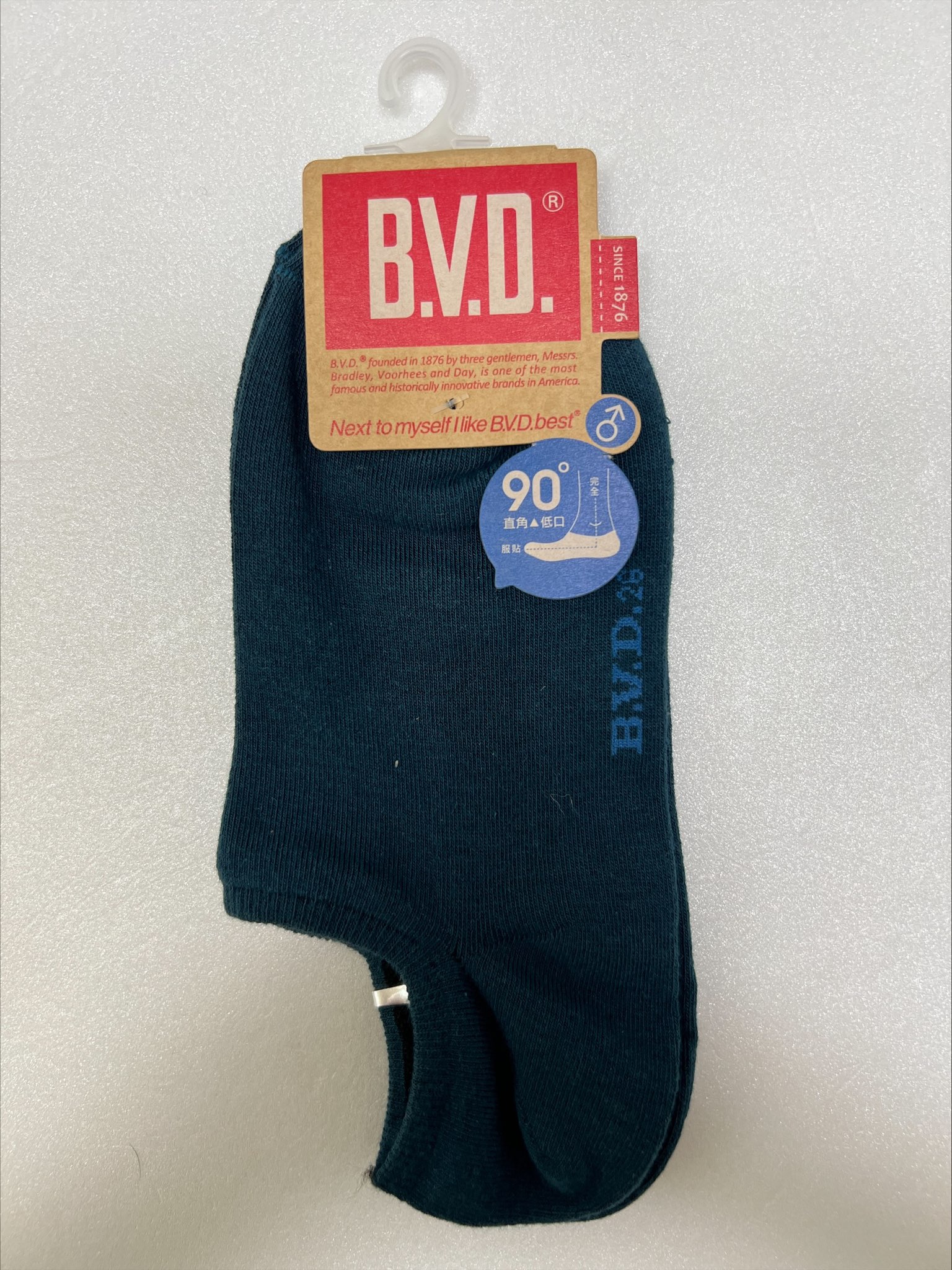 BVD細針低口直角襪