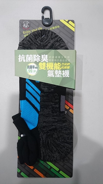 雙機能氣墊襪
