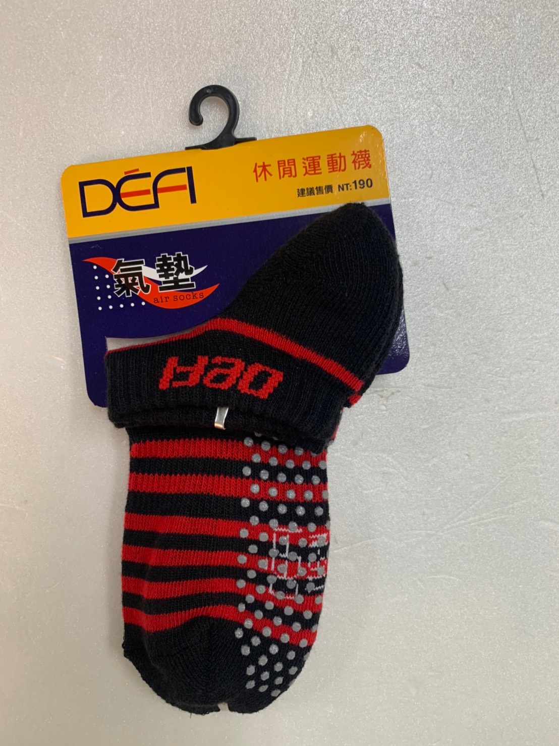 DEFI 止滑船襪116-N
