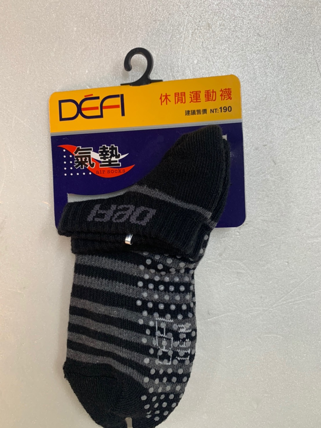 DEFI 止滑船襪116-N