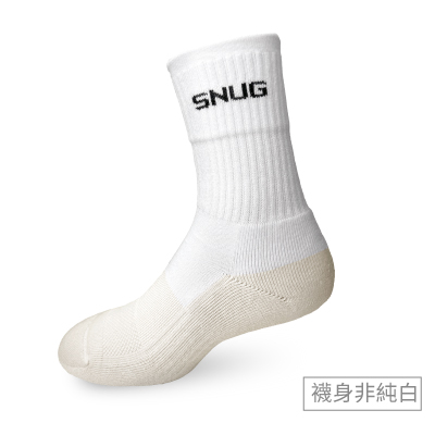 snug白淨運動除臭襪