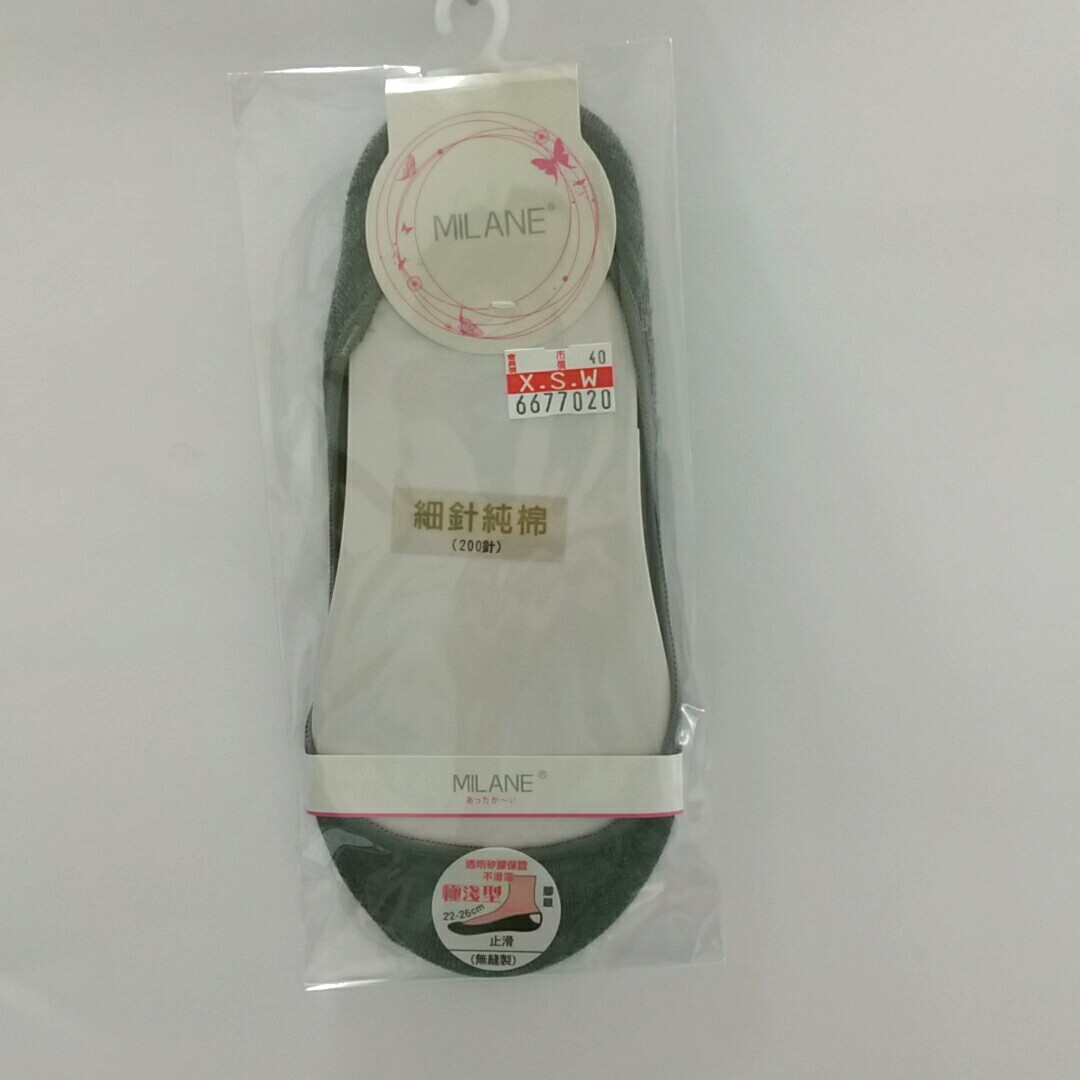 200n超低矽膠防滑隱形襪
