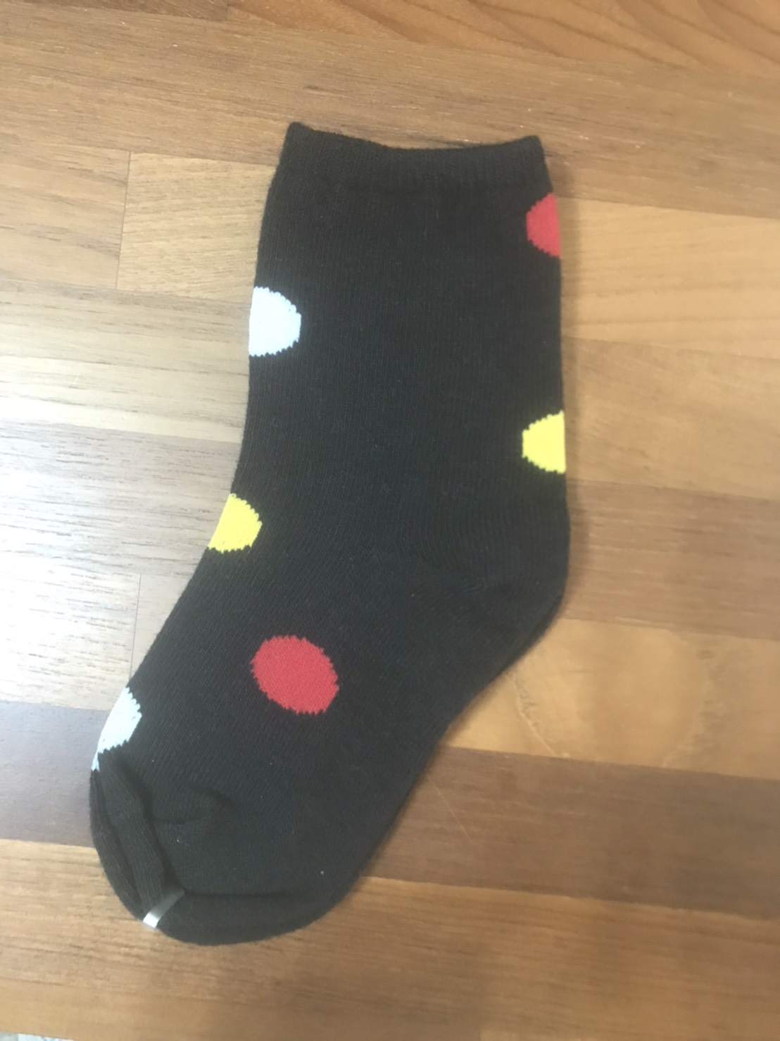 MIT機能抗菌除臭 大圓點短襪