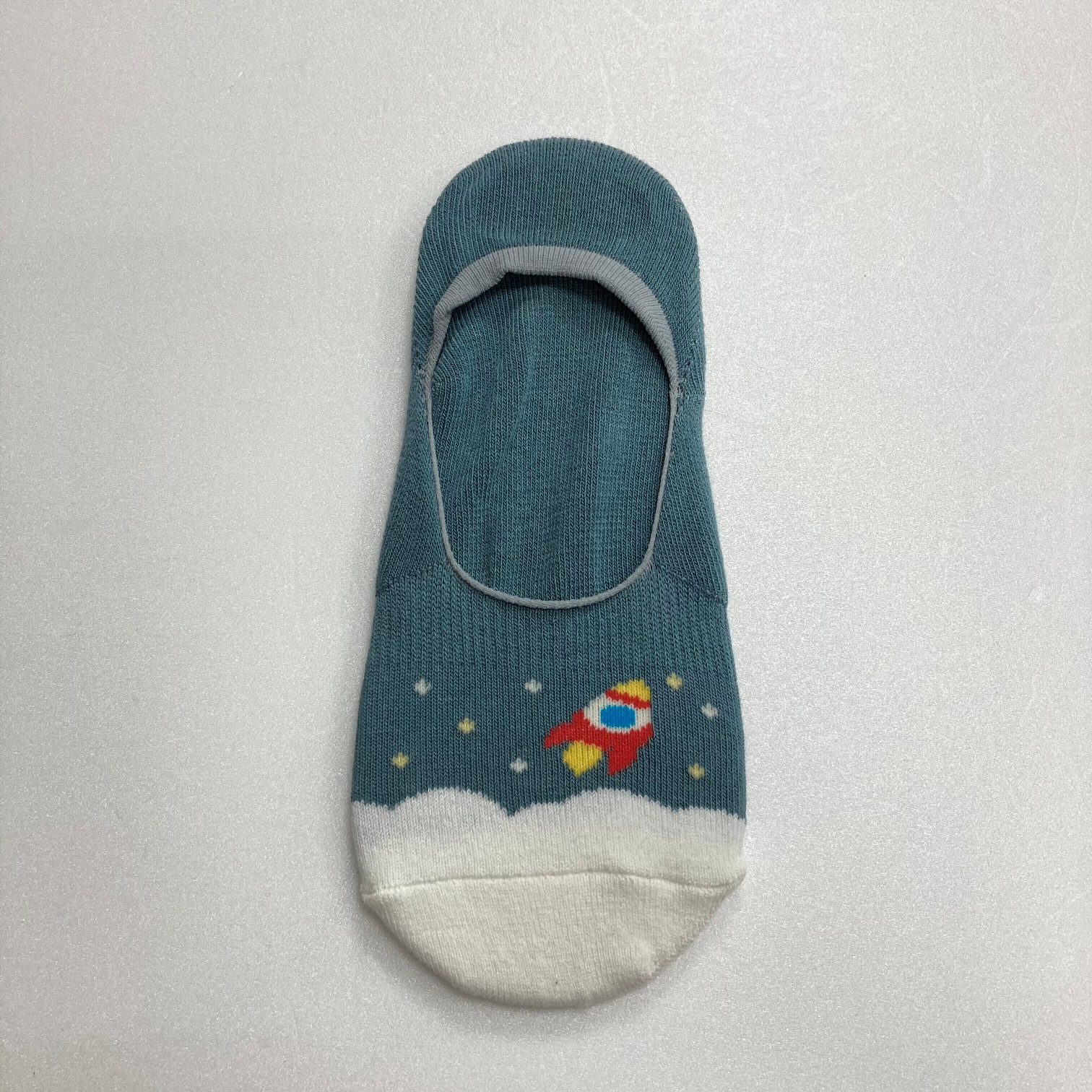 摩力諾抗菌造型隱形襪-火箭                         