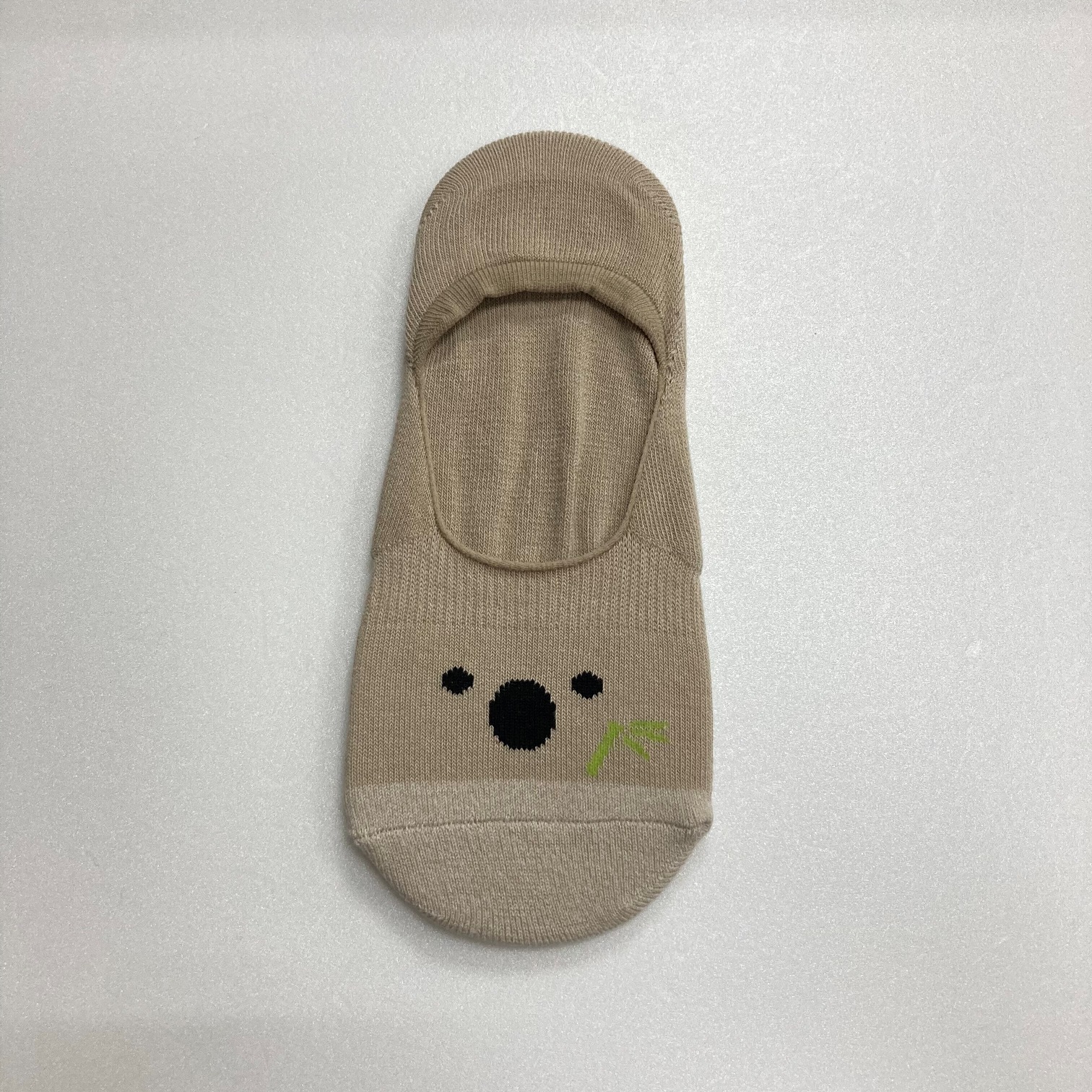 摩力諾抗菌造型隱形襪-無尾熊         