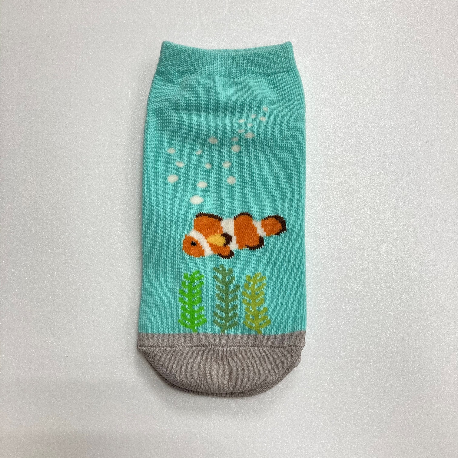 摩力諾抗菌造型船襪-小丑魚       