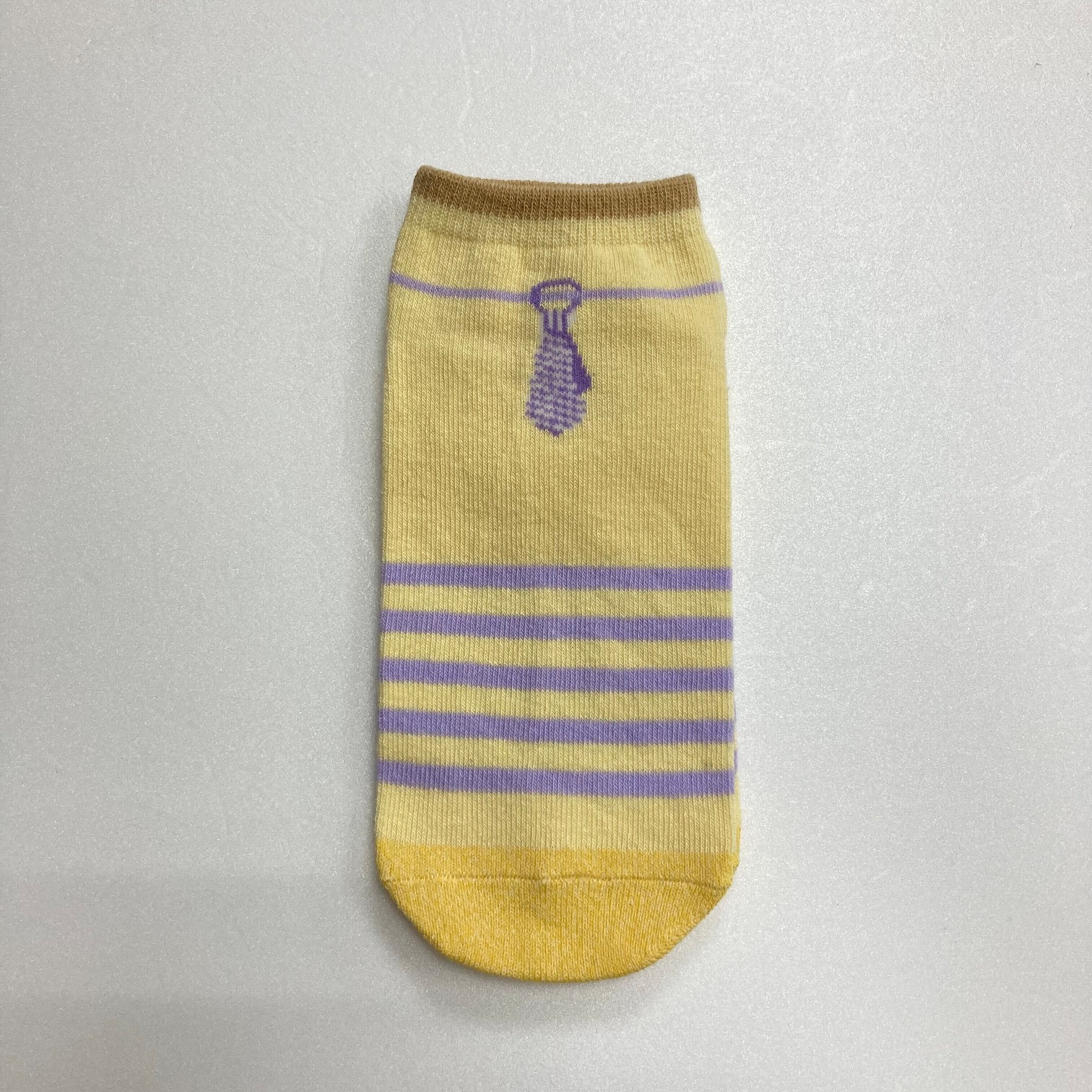 摩力諾抗菌造型船襪-領帶