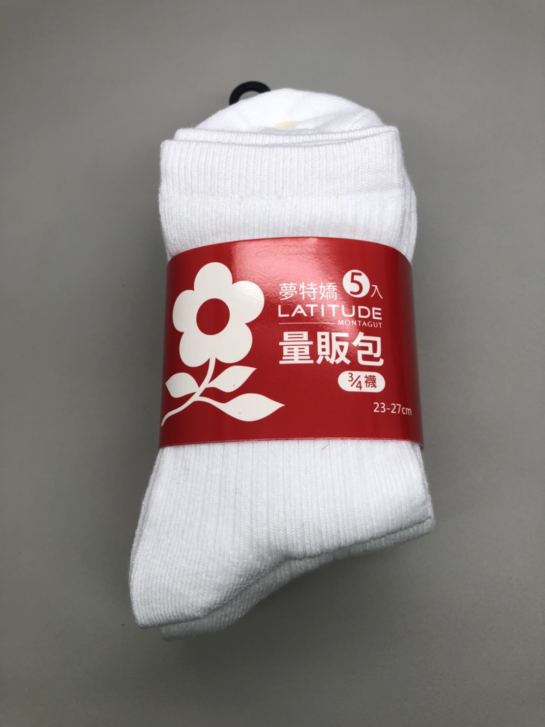 量販包3/4襪
