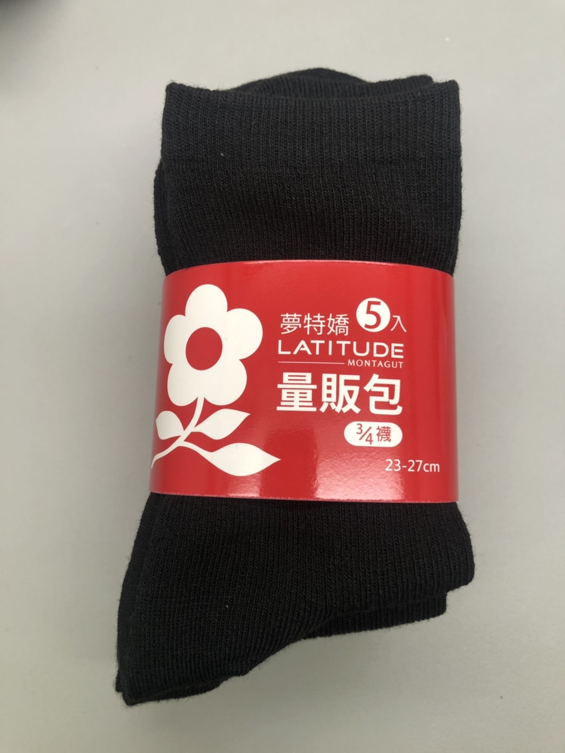 量販包3/4襪