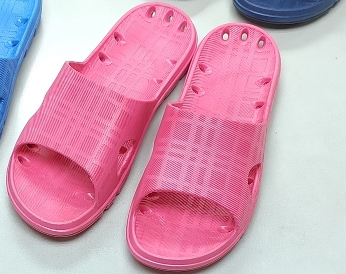 ALLCLEAN橫格紋浴室拖鞋