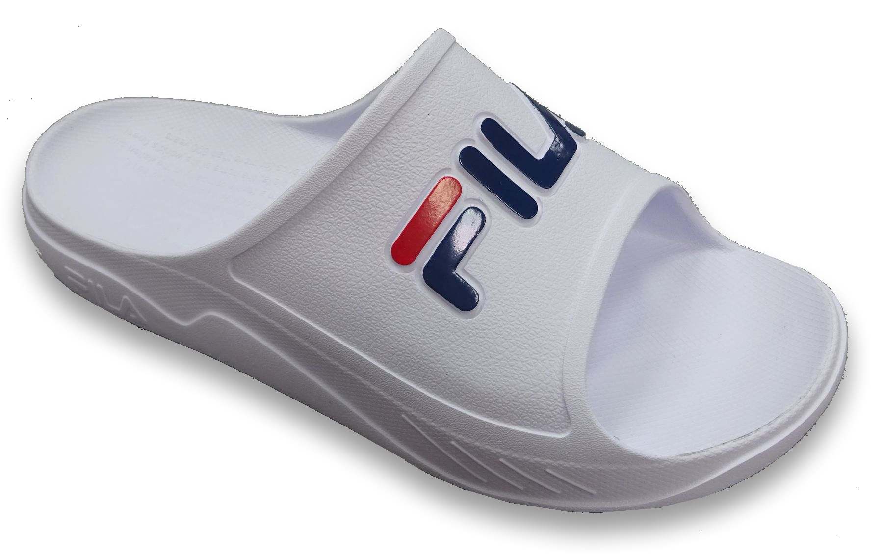 Fila 單色拖(白)